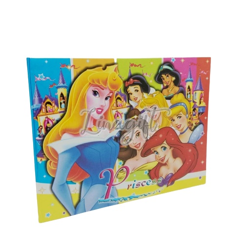 BINDER KARAKTER A6 - KERTAS FILE ISI ULANG / BINDER PRINCESS THOMAS BARBIE 6 LUBANG