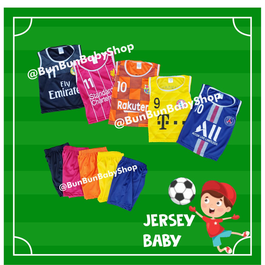  Baju  Bola  Bayi Jersey Baby Kutung Futsal Anak  Murah Laki 
