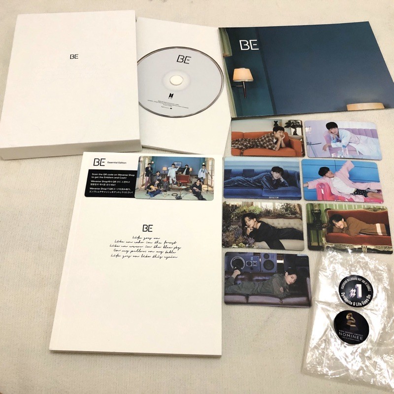 [SHARING]Album BTS BE Essential Edition (Be Essential Random PC Group OT7/Album Only/PC Set/PC Only)