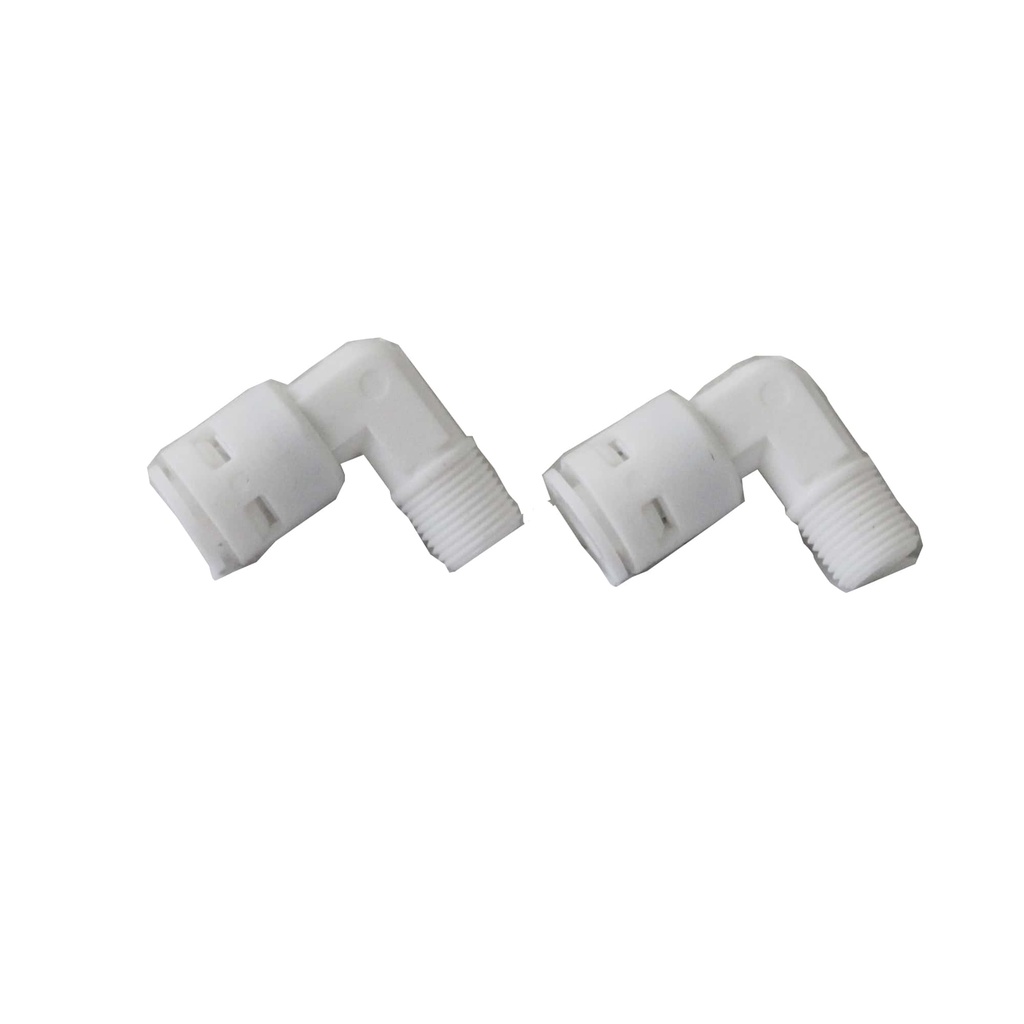 Perlengkapan RO Fitting Elbow RO 1/4 inch Drat Luar - Selang