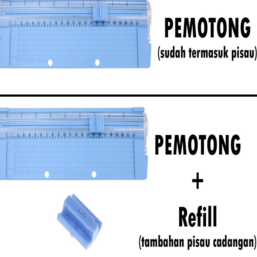 

[KODE BARANG H1968] Mesin Pemotong Kertas Portable Mini F4 A4 A5 Presisi untuk Scrapbook Paper Trimm