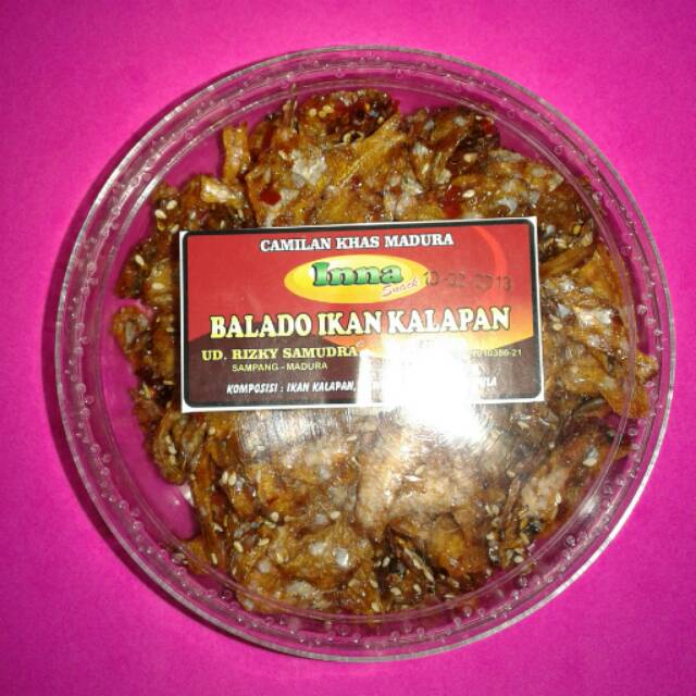 

Super Camilan Madura// Balado Ikan Kalapan