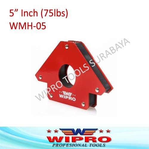 Siku Sudut Magnet Las Welding 5 Inch WIPRO WMH 05 / WMH05 Model Panah