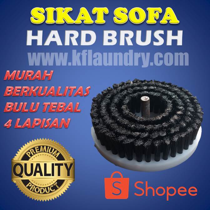 sikat cuci sofa sikat cuci springbed sikat bor , gerinda lokal Hitam