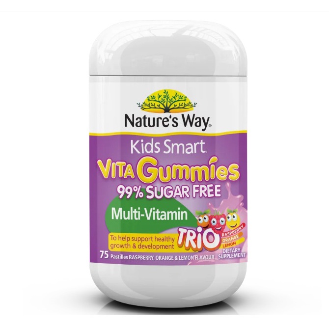 Nature's Way Kids Smart Multivitamin Natures Way Vita Gummies Trio 75s