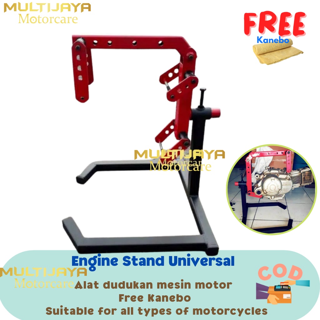 Engine Stand Alat Dudukan Mesin Semua Motor Bebek Sport Universal