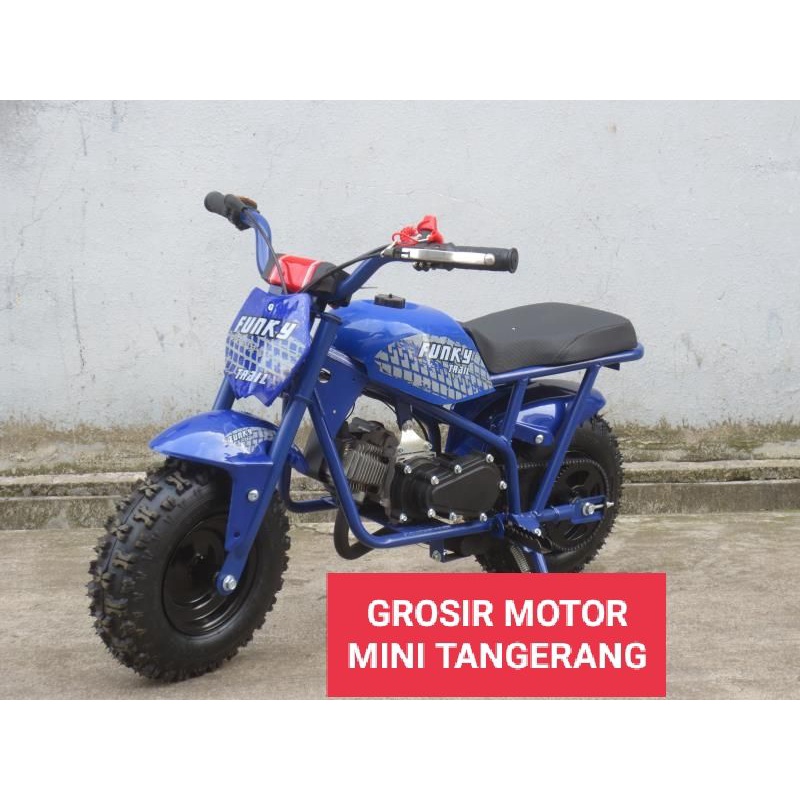 MOTOR FUNKY MODEL TERBARU MESIN 2TAK 50CC  BEBAN 75KG