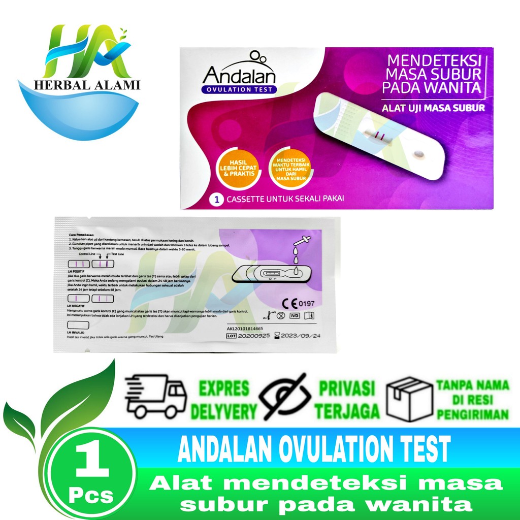 Andalan Ovulation Test - Test Pack Kesuburan