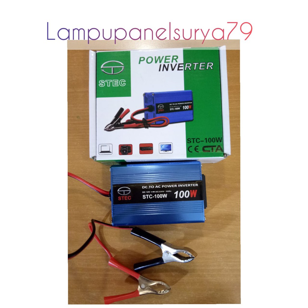 Power Inverter STEC STC DC to AC 100Watt 12V, 100W Modif