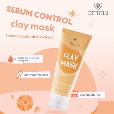 EMINA CLAY MASK SEBUM CONTROL 60ML