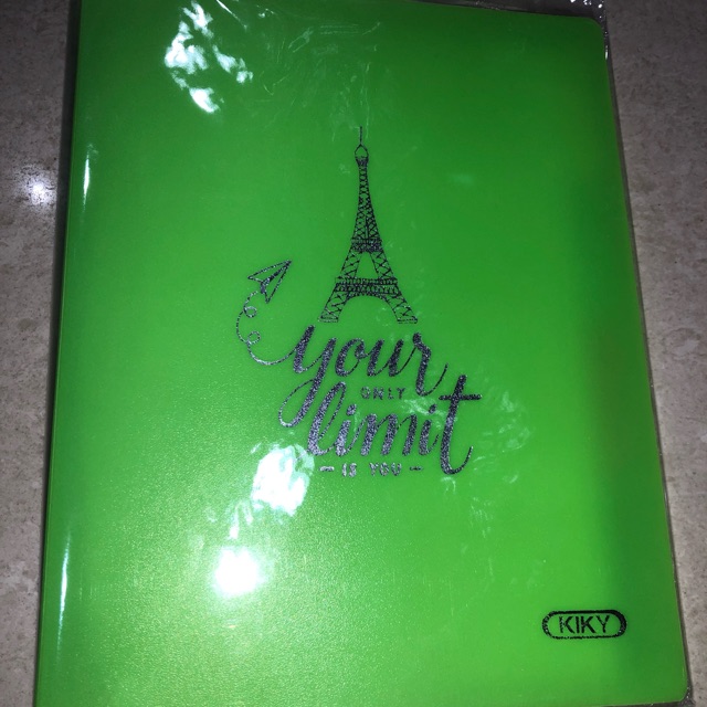 

Binder A5 B5 20 26 rings merk Kiky bonus kertas 80gsm