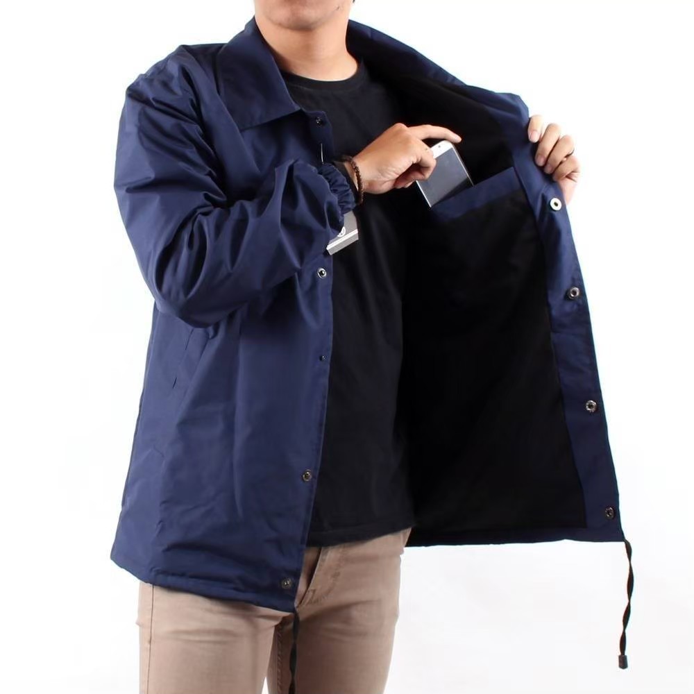 Jacket Coach Wangkers Original / Jaket Coach Pria / Jaket Cowok Logo Bordir