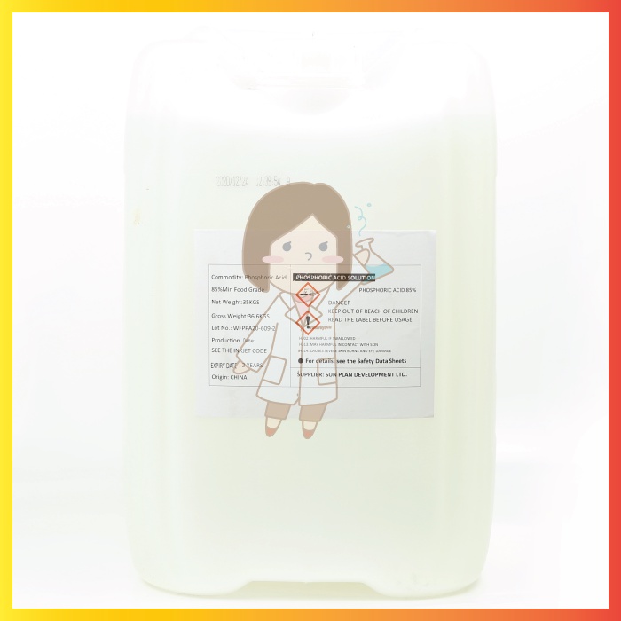 PHOSPHORIC ACID WENGFU 85% FOOD GRADE 35L