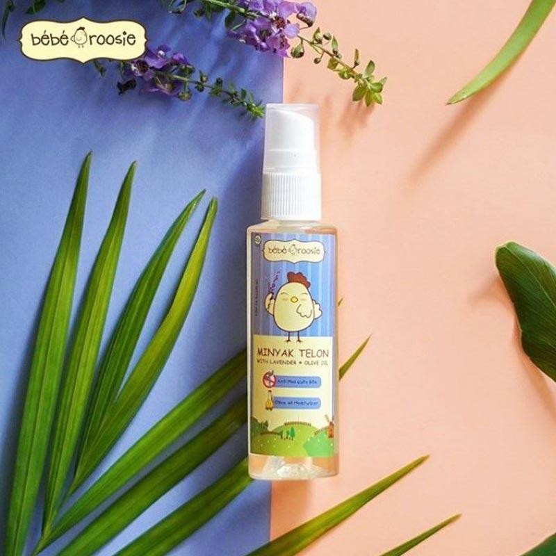 Bebe Roosie Minyak Telon 60ml With Lavender and Olive Oil