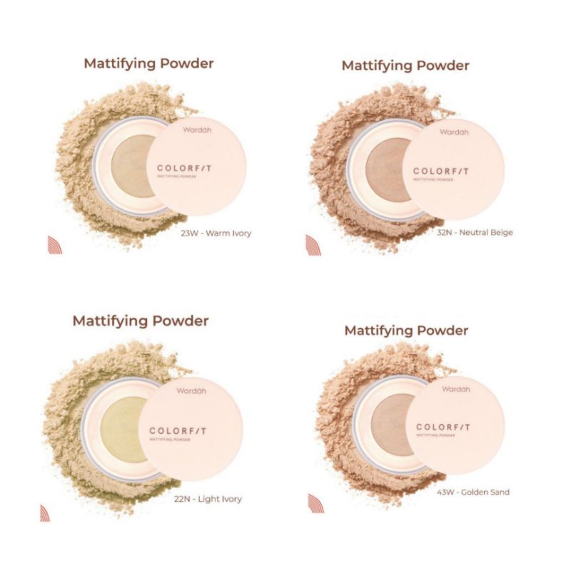 WARDAH Colorfit Mattifyng Powder 15g