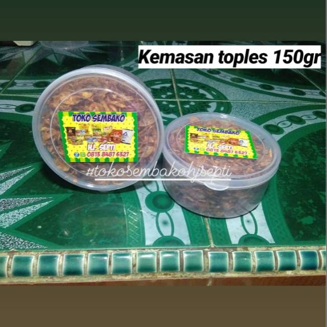 

Bawang goreng original 150 gram (kemasan toples)