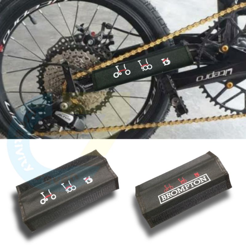 pelindung rantai sepeda / pelindung rantai sepeda lipat / pelindung frame sepeda / aksesoris sepeda