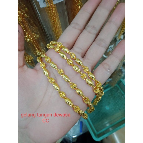 G47 gelang bola selir lapis emas 24k kokotnya kode 999