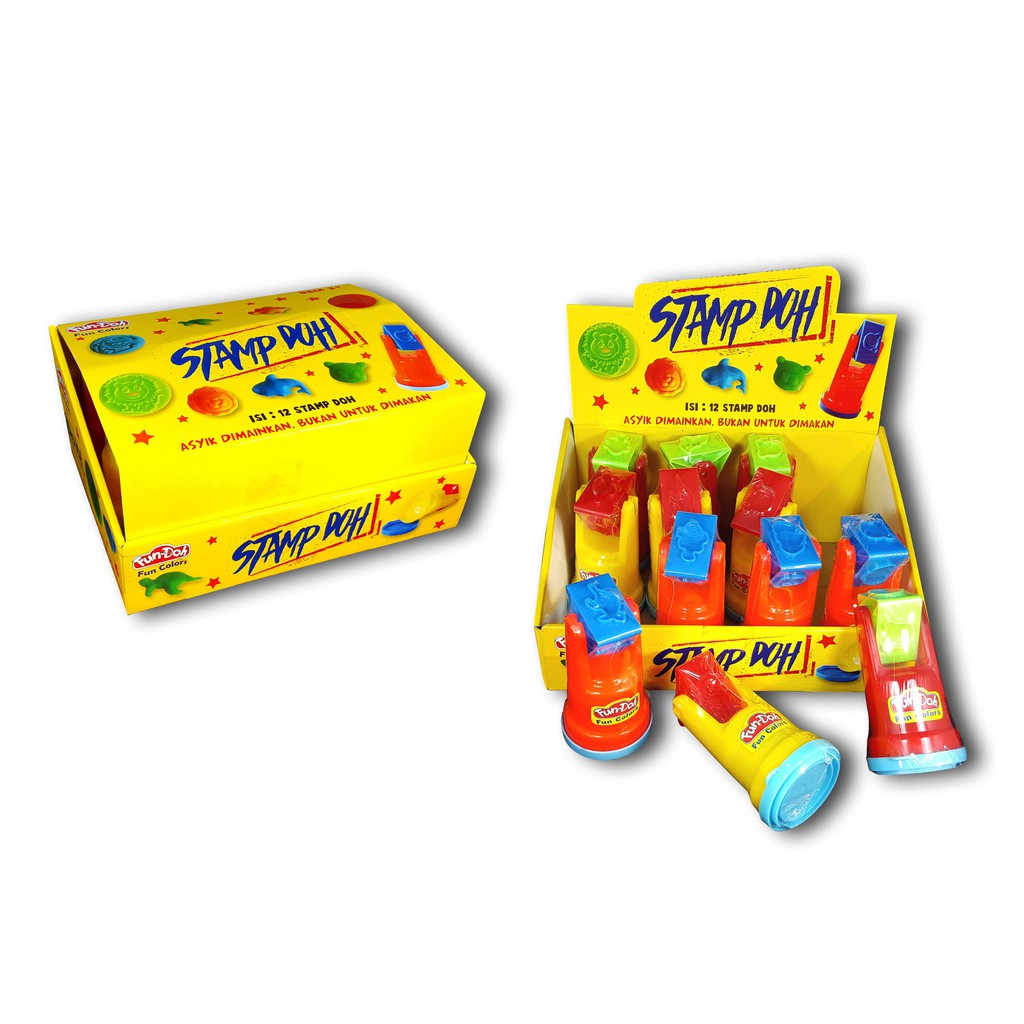 Mainan Fun Doh Stamp