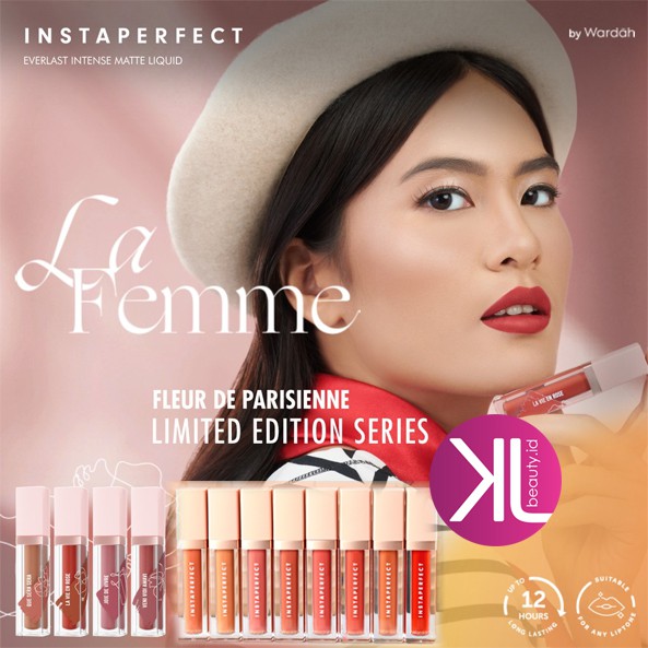 WARDAH INSTAPERFECT LA FEMME EVERLAST INTENSE MATTE Liquid Lip Cream