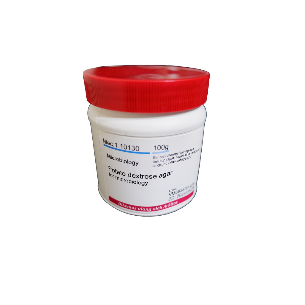 Potato Dextrose agar | PDA 100g Merck 1.10130 mikrobiologi