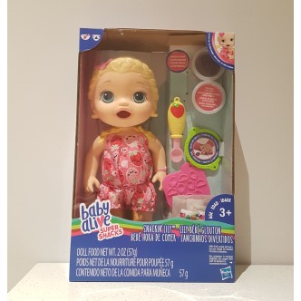 Baby Alive Super Snacks Snacking Lily snack'in baby alive super snack Spesial
