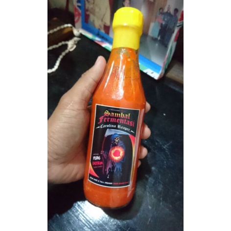 

Sambal Fermentasi Carolina Reaper Fermented Pedas Ekstrim