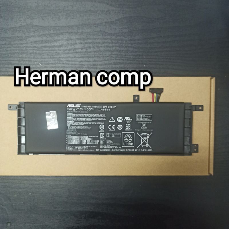 Original Baterai Asus X453 X453M X453MA X453S X453SA X453DC Series B21N1329