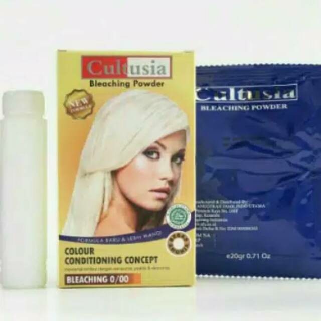 BLEACHING CULTUSIA 30ML + SARUNG TANGAN