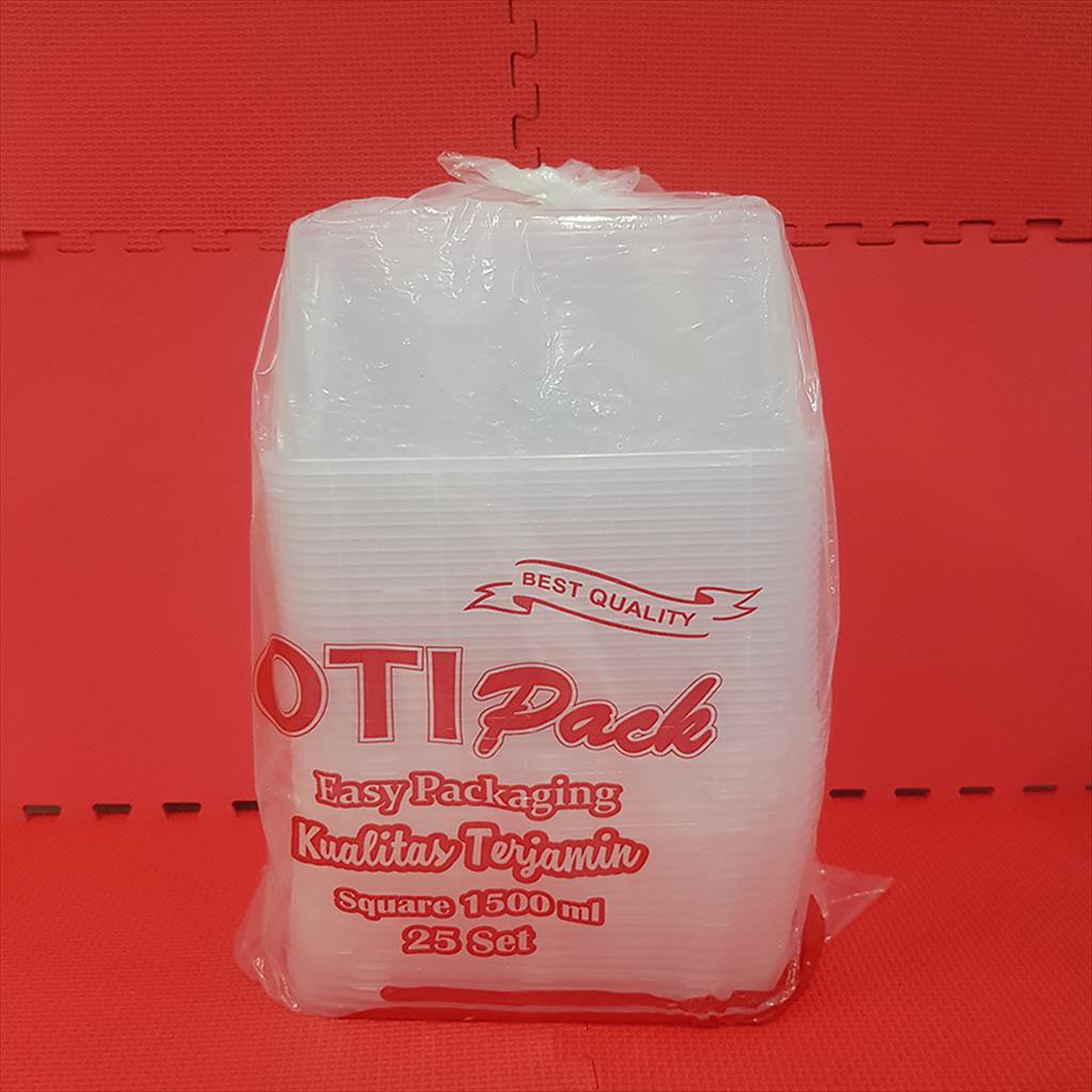 Thinwall Kotak 1500ML/ Kotak Makan/ Food Container OTKS1500