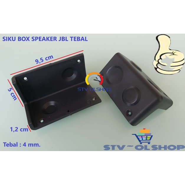 Siku Box Speaker Besar Model JBL Bulat Plastik / Siku Salon Besar