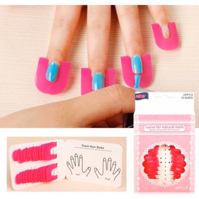 NAIL POLISH SEPARATOR MANICURE NAIL COVER PEMBATAS KUTEK