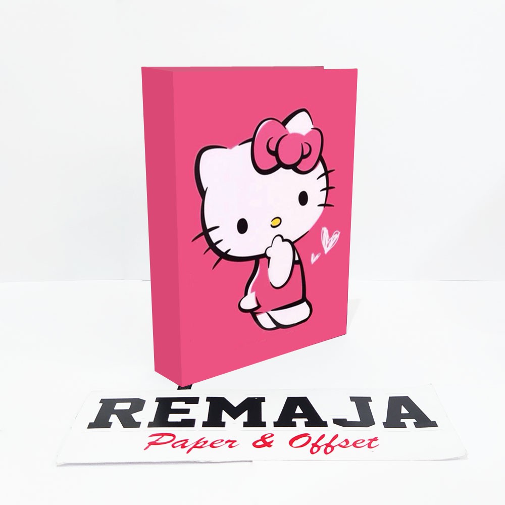 

Pocket book/Notebook Hardcover HELLO KITTY - PINK FANTA A6 & A5 / buku tulis catatan notes
