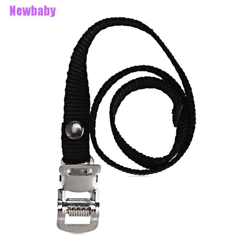 (Newbaby) 1pc Strap Pedal Sepeda Dengan Klip Jari Kaki