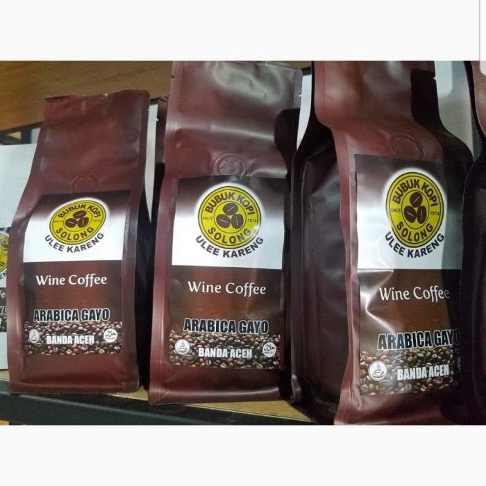 

Wine Coffee Arabica Gayo / Bubuk Kopi Solong Ulee Kareng - 250gr