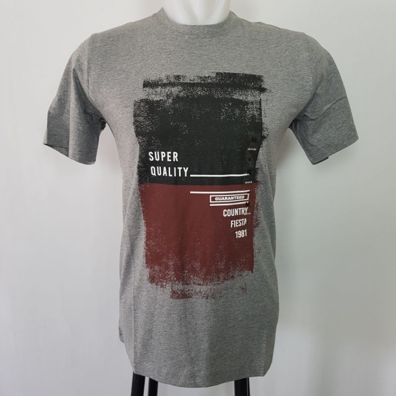 COUNTRY FIESTA ORIGINAL / KAOS CF / T-SHIRT CF - Kaos Oblong Pria Lengan Pendek