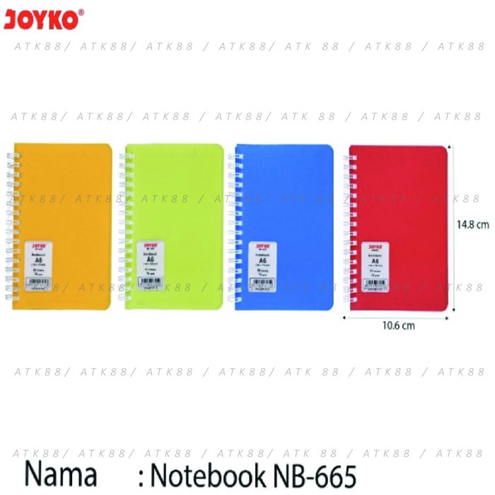 

[RESTOCK] Note Book Joyko NB-666