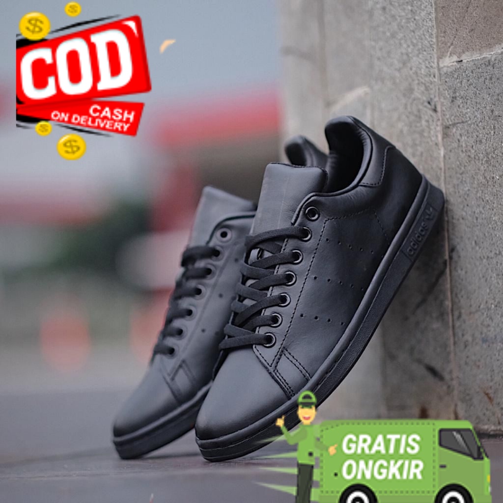 ADIDAS STANSMITH ALLBLACK