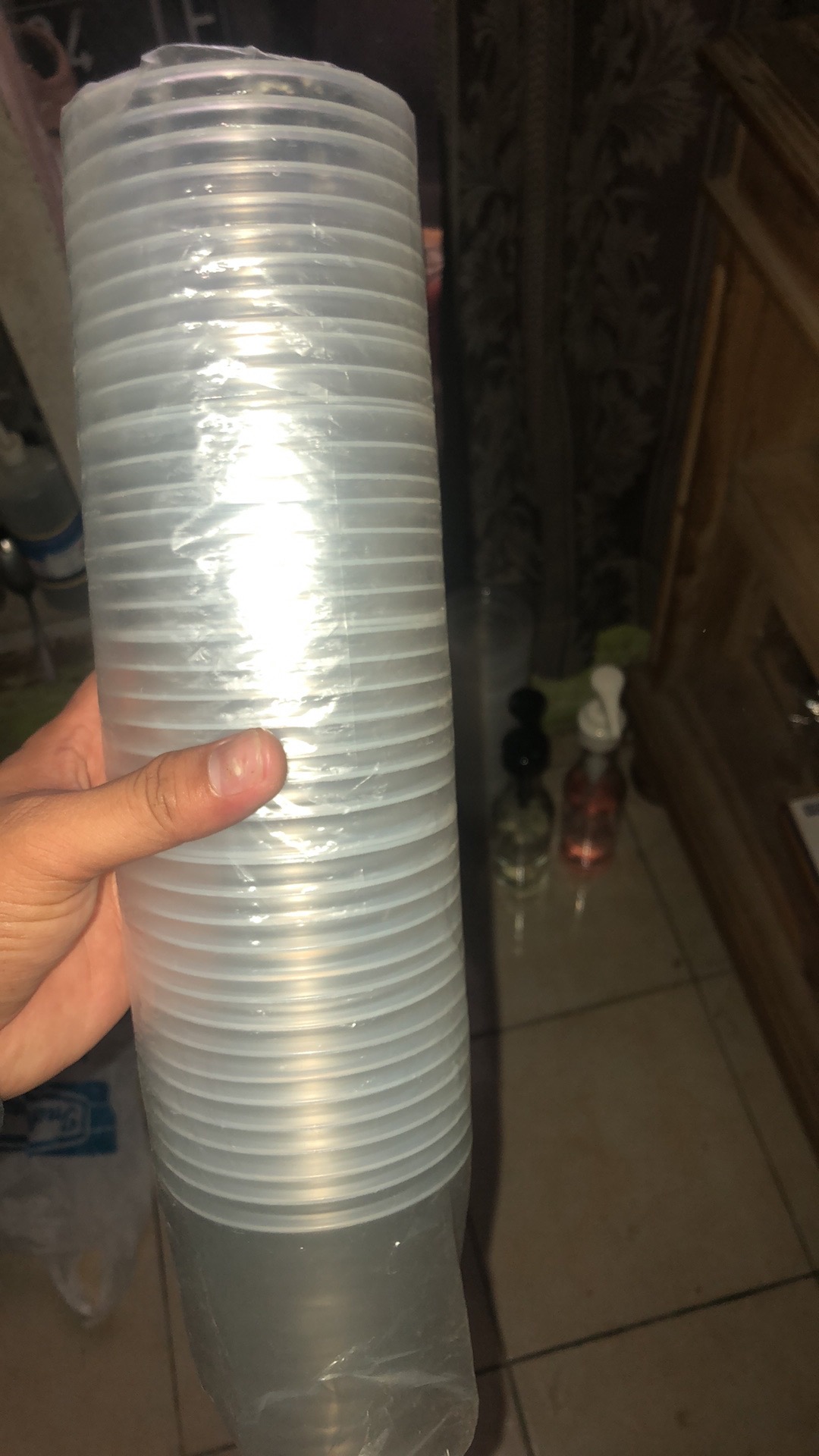 Gelas Oval U 14oz Cup Oval U 14oz Gelas Plastik Bulat Tebal Bisa Di Seal