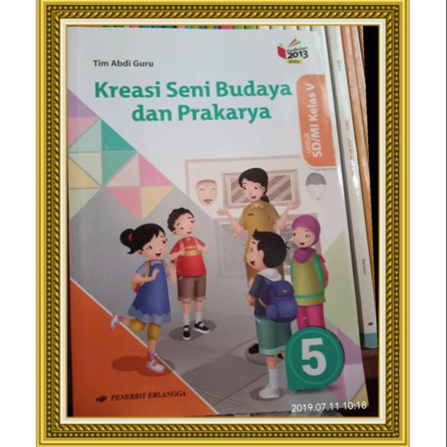 

Buku Kreasi Senu Budaya dan Prakarya SD kls 5.Erlangga