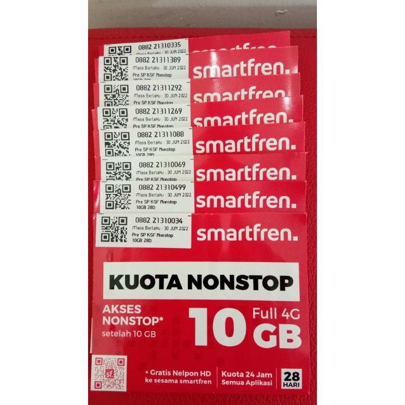 Kartu Perdana Smartfren NonStop Unlimited