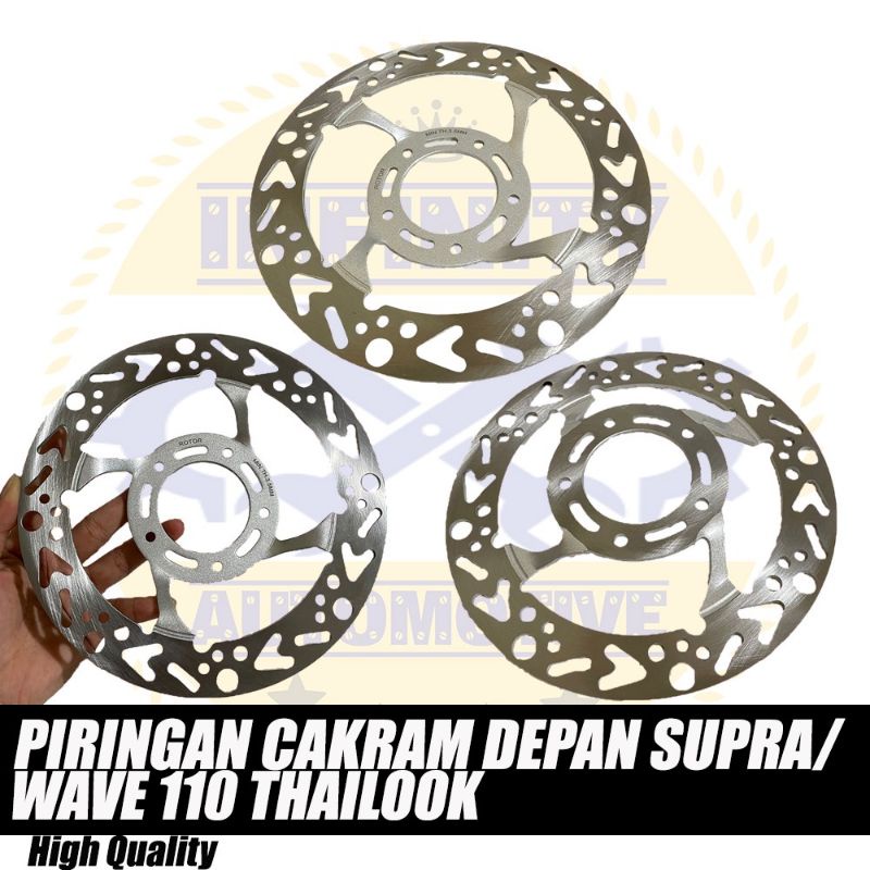Piringan Cakram Depan Thailook Rotor Supra 110 wave 110 UK 220