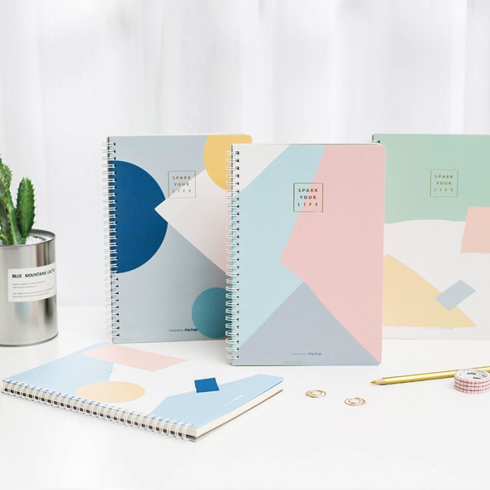 

[RESTOCK] Scandinavia Spiral Ruled Notebook B5 - Cover B