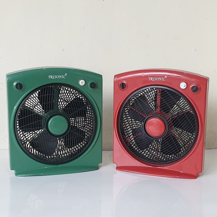 BOX FAN 12 INCH TRISONIC 1208 KIPAS ANGIN KOTAK