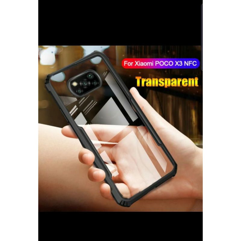 Poco X3 NFC Poco X3 Pro / Poco M3 M3 PRO 5G Fusion XUNDD Hard Soft Case Shockproof Armor Transparan