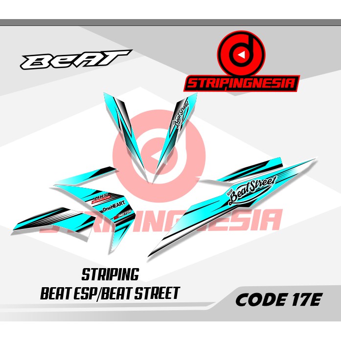 Striping Beat Street - Stiker Beat Street - Stiker ESP - List Variasi Motor Beat