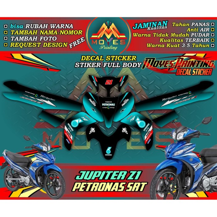 stiker jupiter Z Robot-decal stiker jupiter Z Robot-stiker motor jupiter Z Robot-stiker jupiter Z Ro