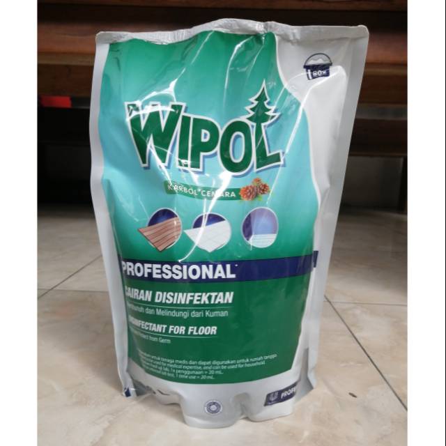 Wipol profesional karbol cairan deskinfektan 1.6lt