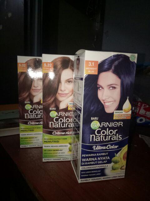  Garnier  Ultra Color Pewarna Rambut  3 1 Midnight Blue 