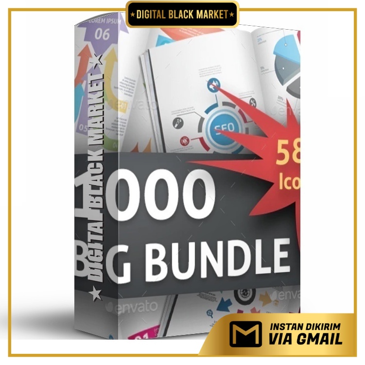 1000 Big Bundle Infographic Elements